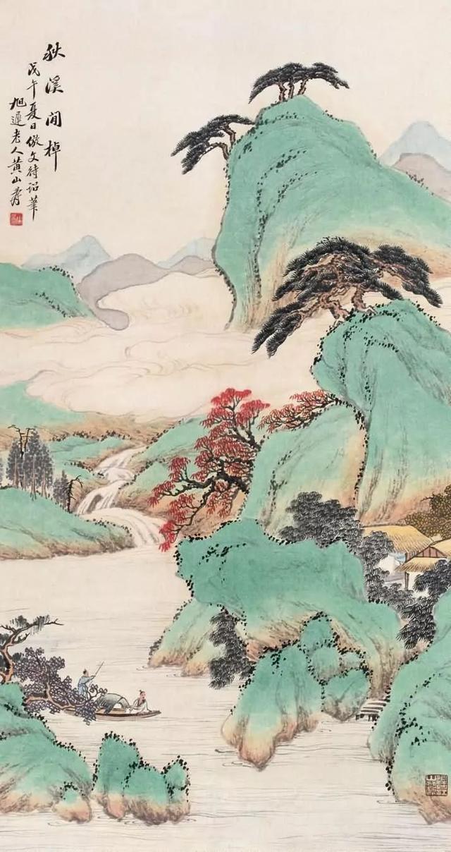 书画全能｜早慧的天才画家黄山寿（130幅）