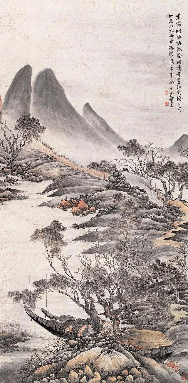 无师自通｜郑午昌：画不让人应有我（120幅）