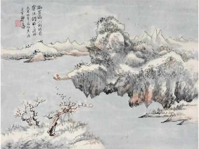 无师自通｜郑午昌：画不让人应有我（120幅）