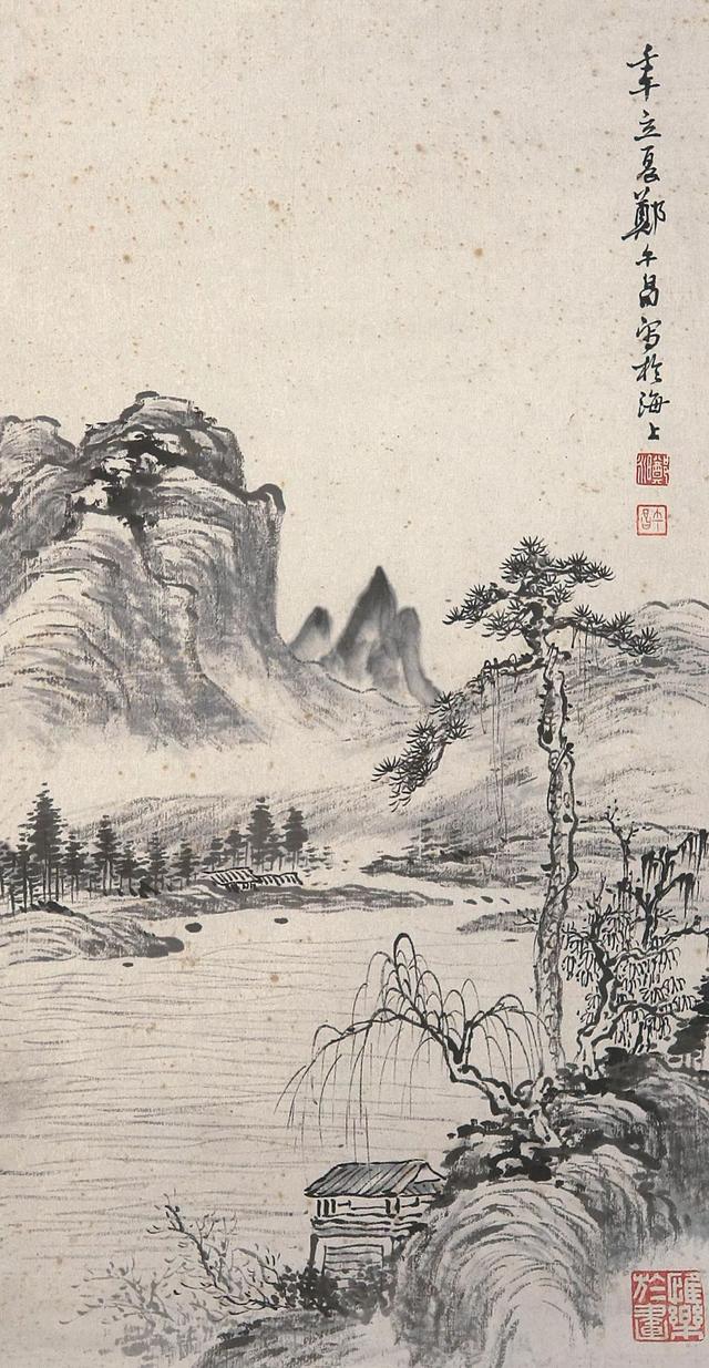 无师自通｜郑午昌：画不让人应有我（120幅）