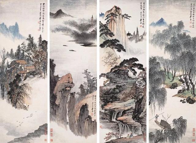 无师自通｜郑午昌：画不让人应有我（120幅）