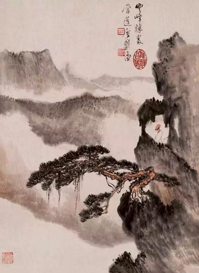 无师自通｜郑午昌：画不让人应有我（120幅）