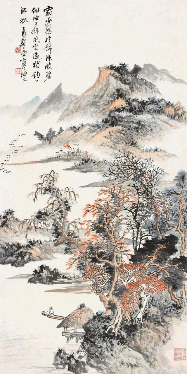 无师自通｜郑午昌：画不让人应有我（120幅）