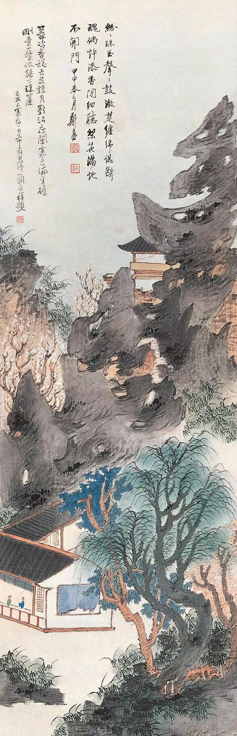 无师自通｜郑午昌：画不让人应有我（120幅）