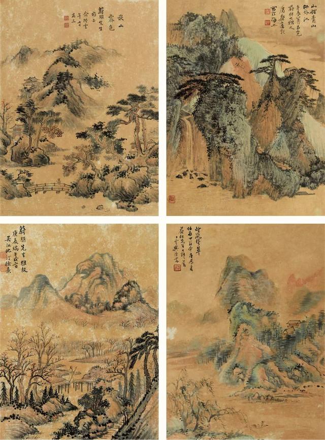 无师自通｜郑午昌：画不让人应有我（120幅）