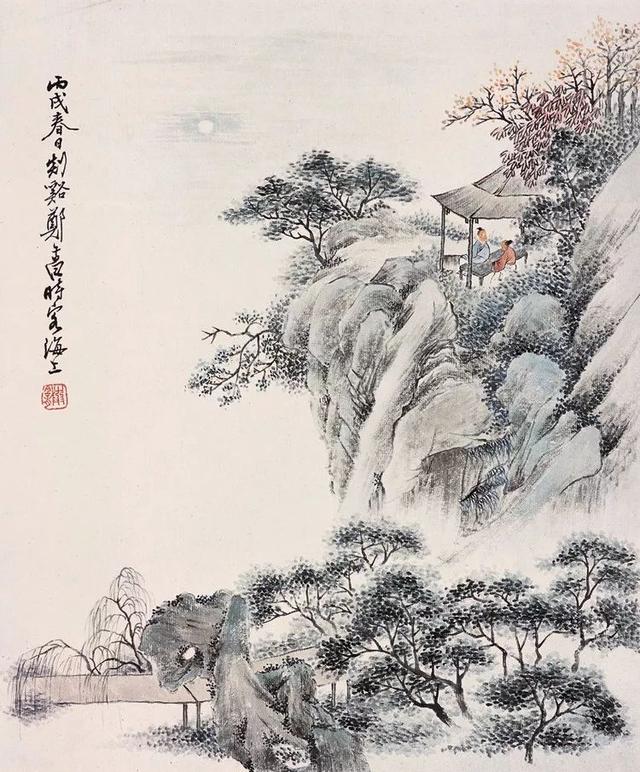 无师自通｜郑午昌：画不让人应有我（120幅）