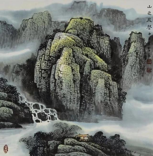 烟云与山川｜杜中良工笔山水画赏析（85幅）