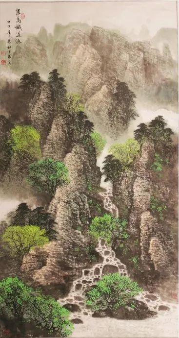 烟云与山川｜杜中良工笔山水画赏析（85幅）