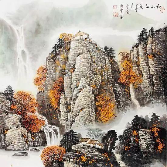 烟云与山川｜杜中良工笔山水画赏析（85幅）