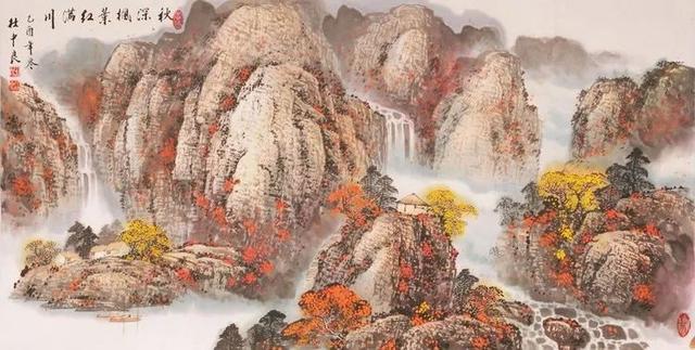 烟云与山川｜杜中良工笔山水画赏析（85幅）