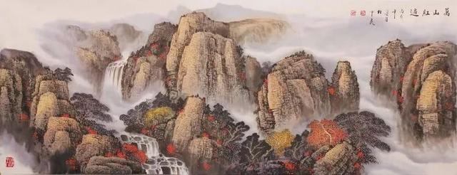 烟云与山川｜杜中良工笔山水画赏析（85幅）