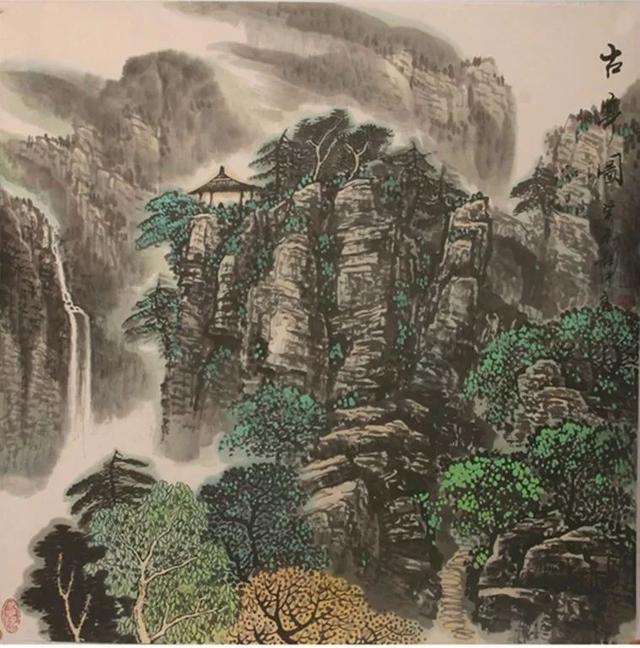 烟云与山川｜杜中良工笔山水画赏析（85幅）