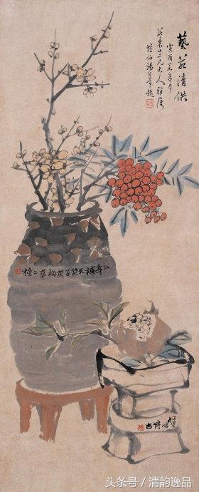 清末海派60家——任伯年花鸟画110幅欣赏