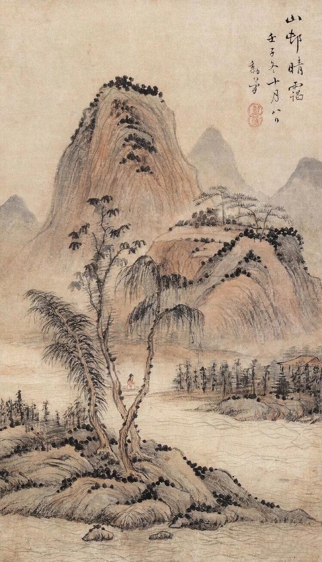 黎简山水画