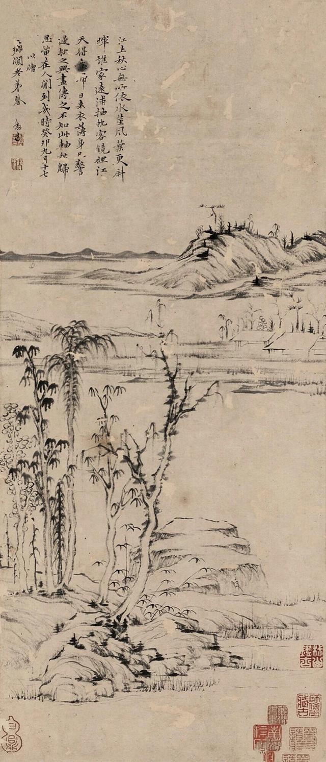 黎简山水画