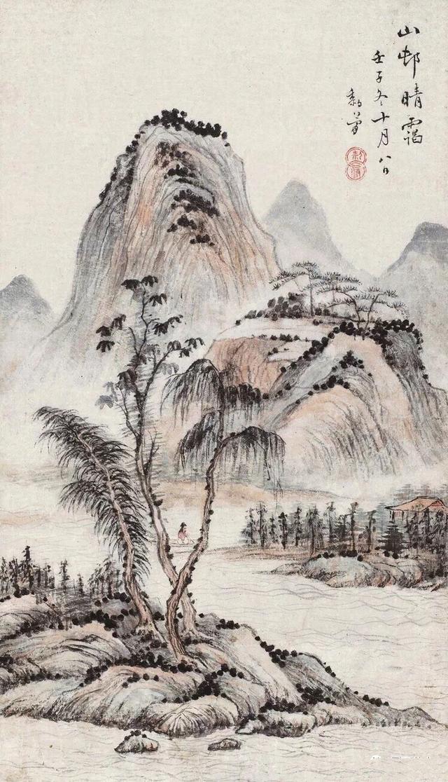 黎简山水画