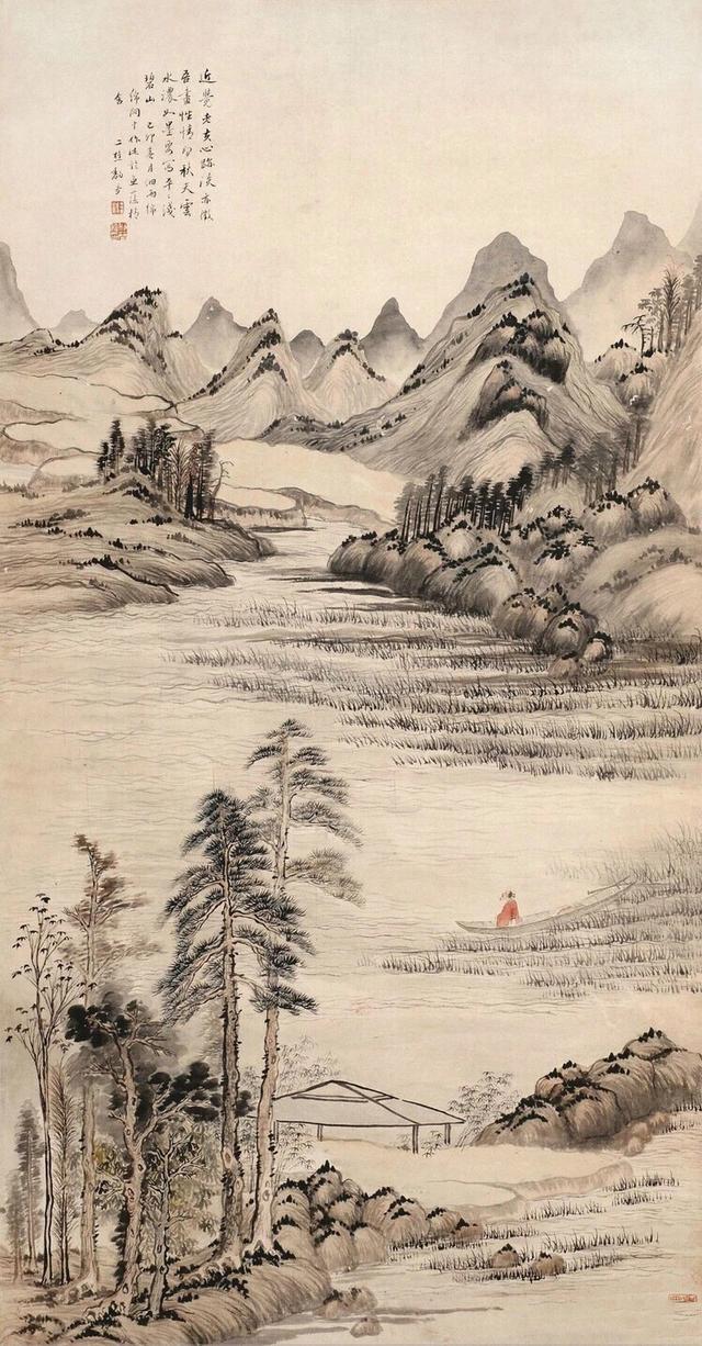 黎简山水画