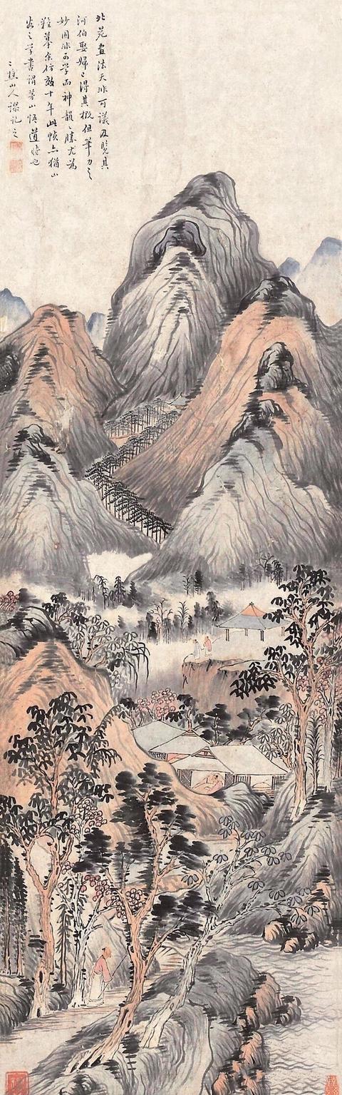 黎简山水画