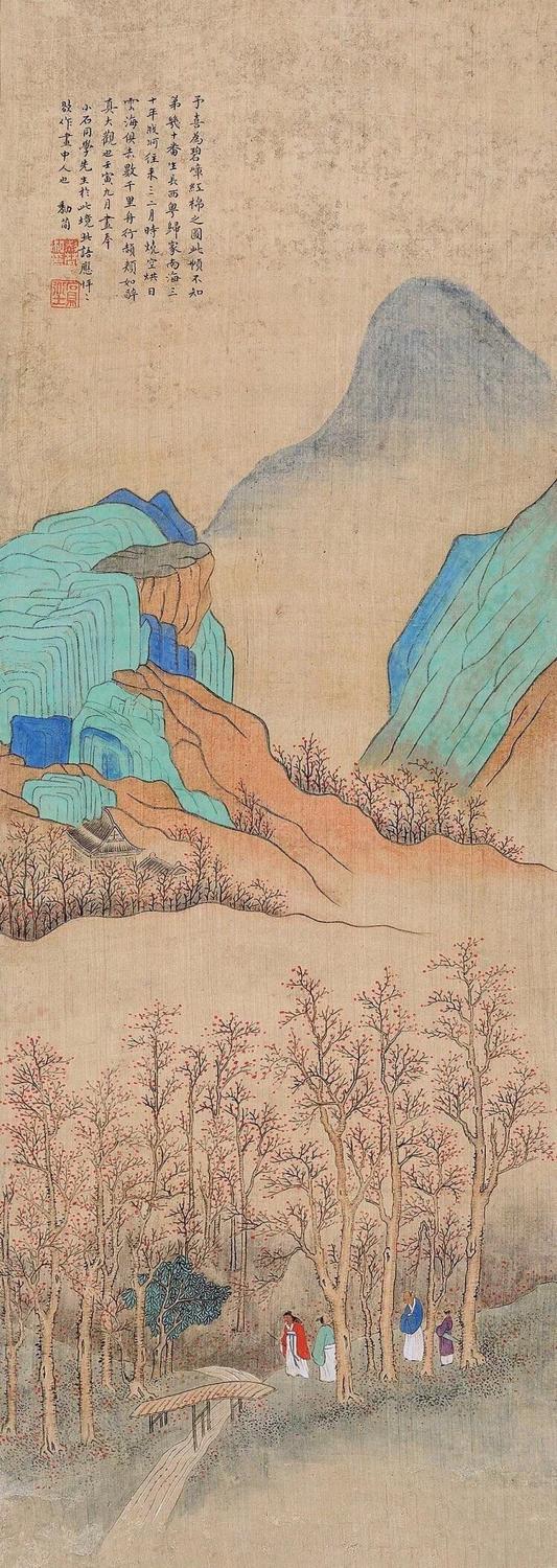 黎简山水画