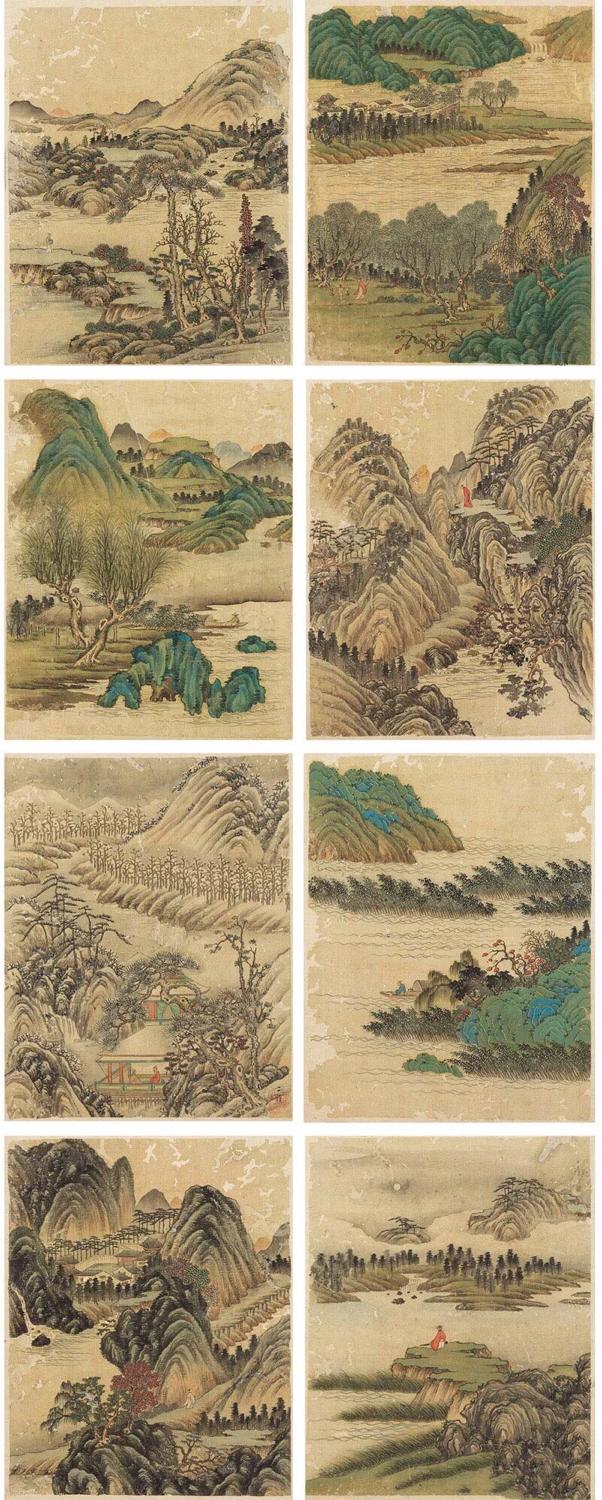 黎简山水画