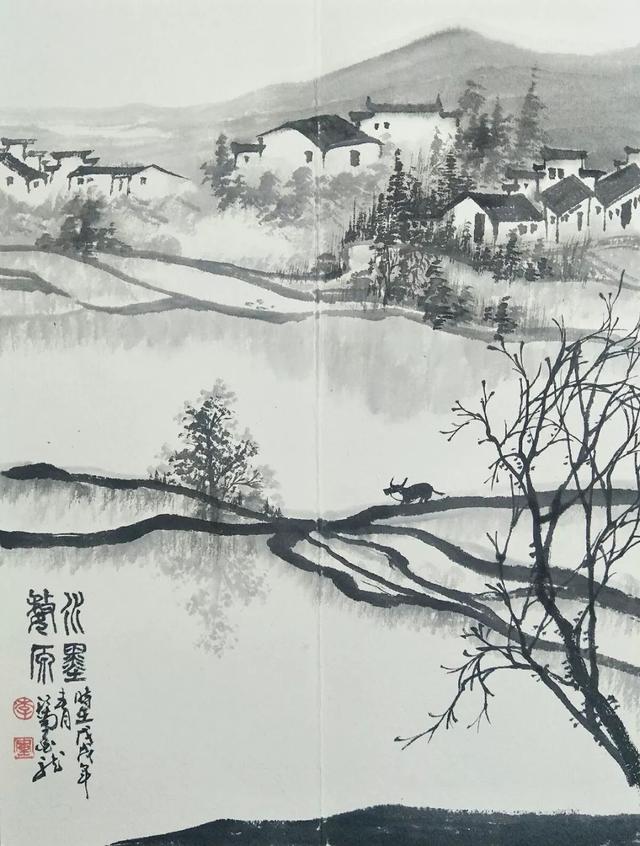 江南画家｜李军青绿、扇面、写生作品合辑（70幅）