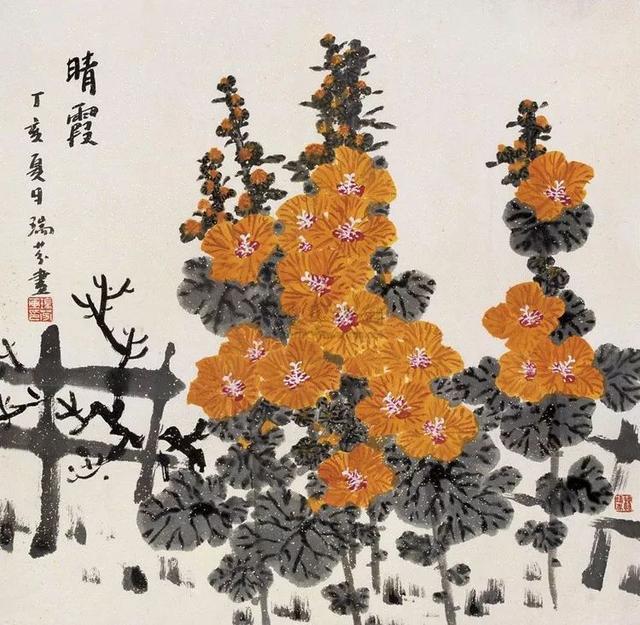 一花独秀｜杨瑞芬的 “大”工笔花鸟画