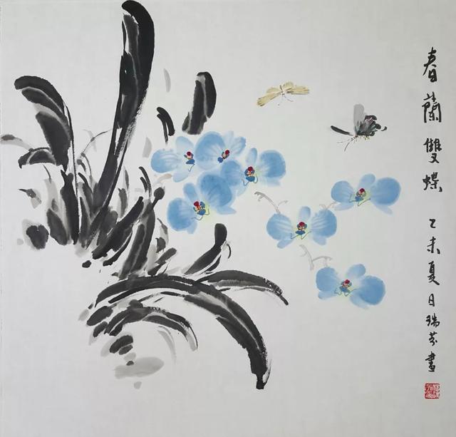 一花独秀｜杨瑞芬的 “大”工笔花鸟画