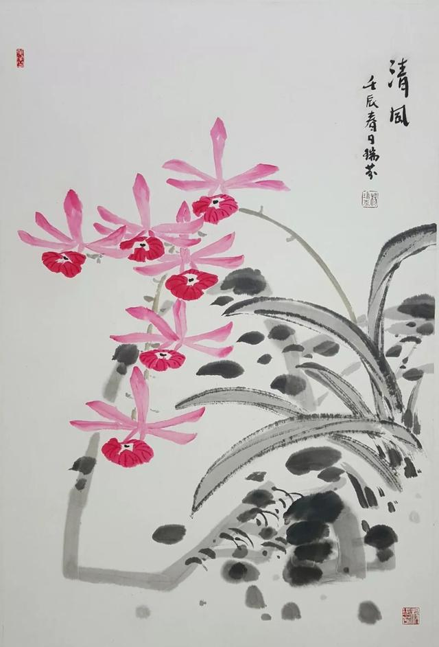 一花独秀｜杨瑞芬的 “大”工笔花鸟画