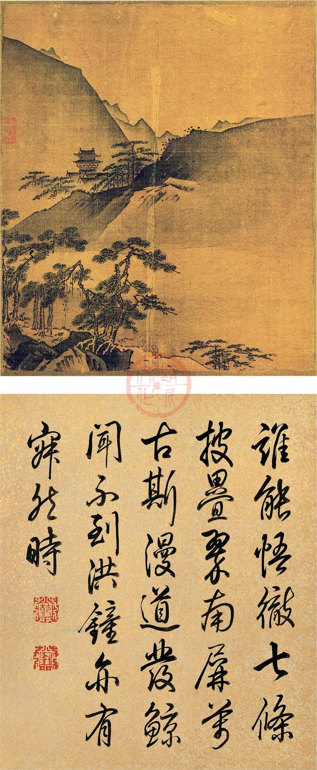 书画｜宋 叶肖严《西湖十景》图赏析「附：乾隆御笔西湖十景诗」