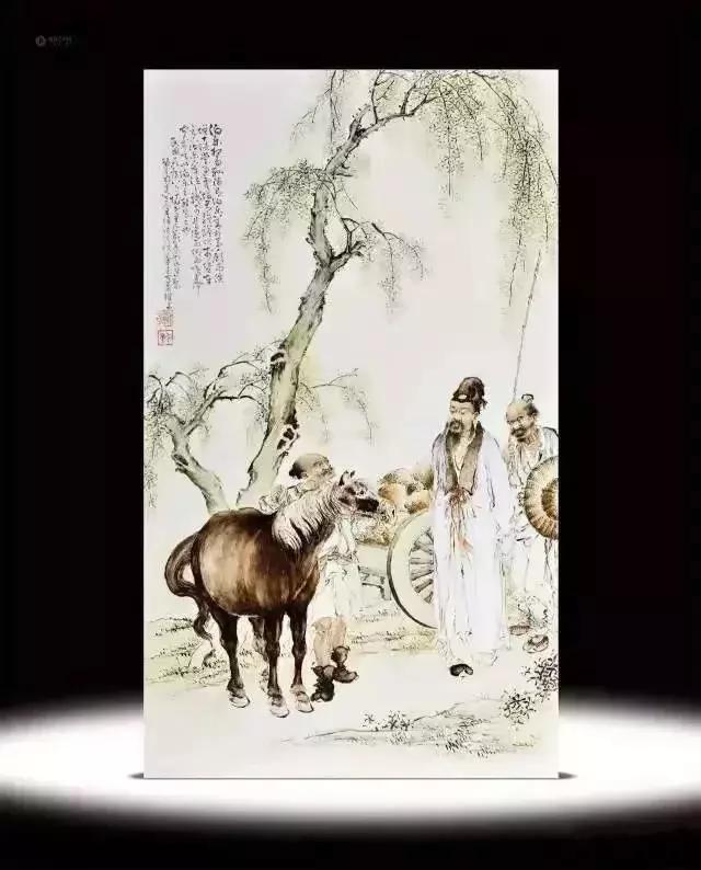 瓷器市场最火的文人瓷器-珠山八友瓷板画赏析！