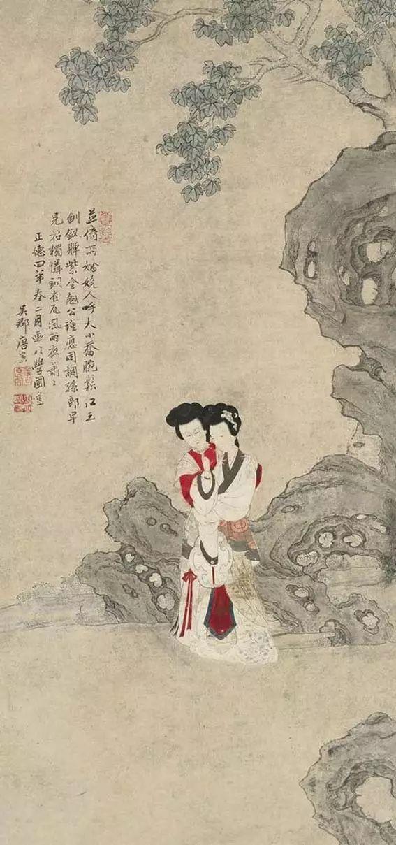 唐伯虎的悲情一生（画作100幅）