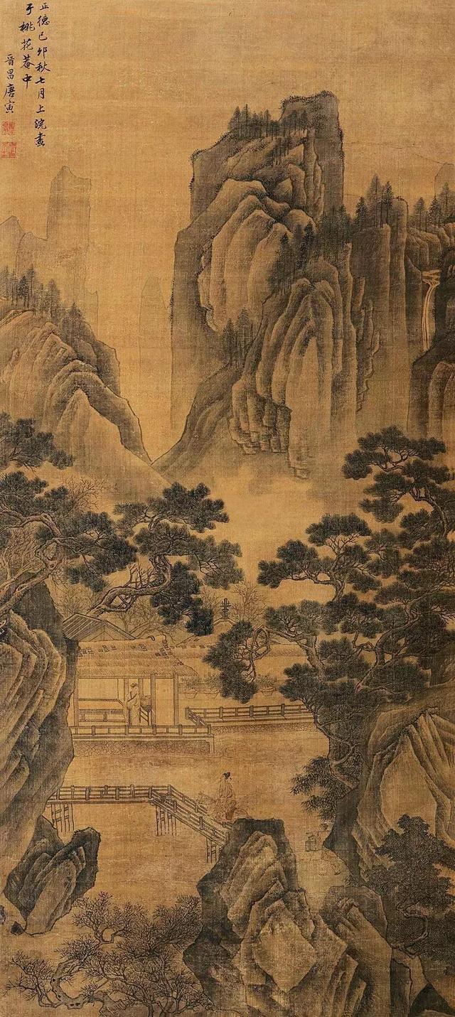 唐伯虎的悲情一生（画作100幅）