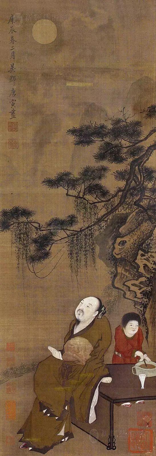 唐伯虎的悲情一生（画作100幅）