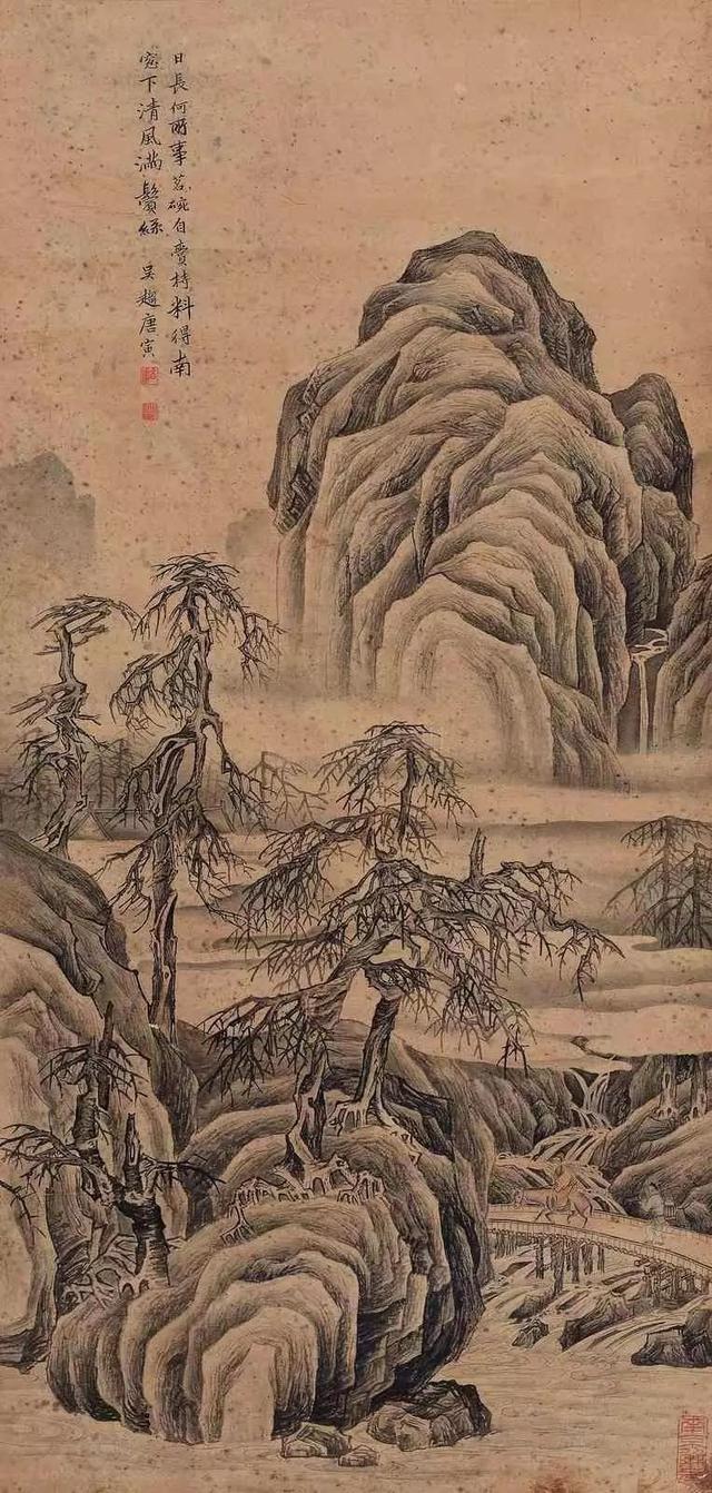 唐伯虎的悲情一生（画作100幅）