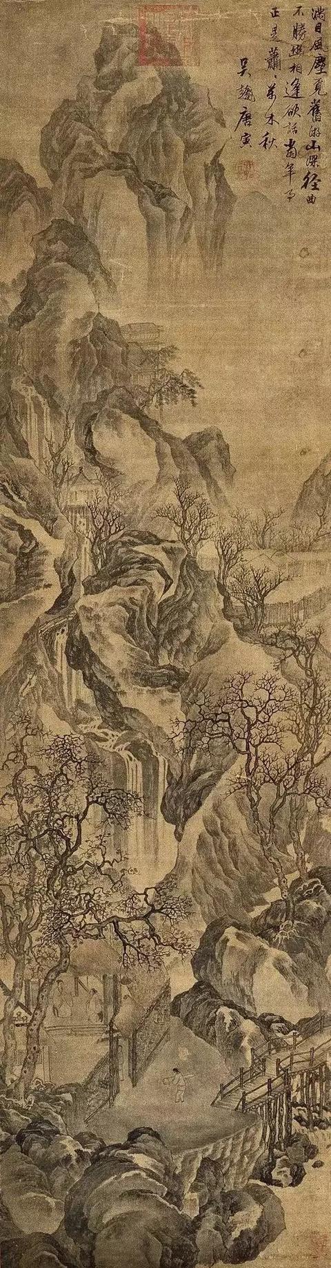 唐伯虎的悲情一生（画作100幅）