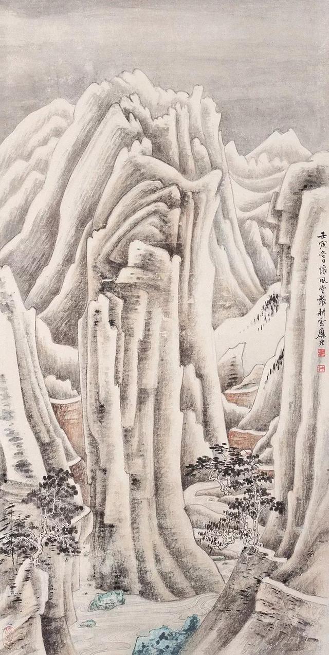 大风堂门人｜糜耕云山水人物画赏析（80幅）