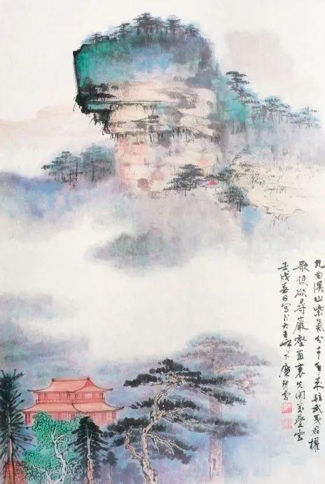 大风堂门人｜糜耕云山水人物画赏析（80幅）