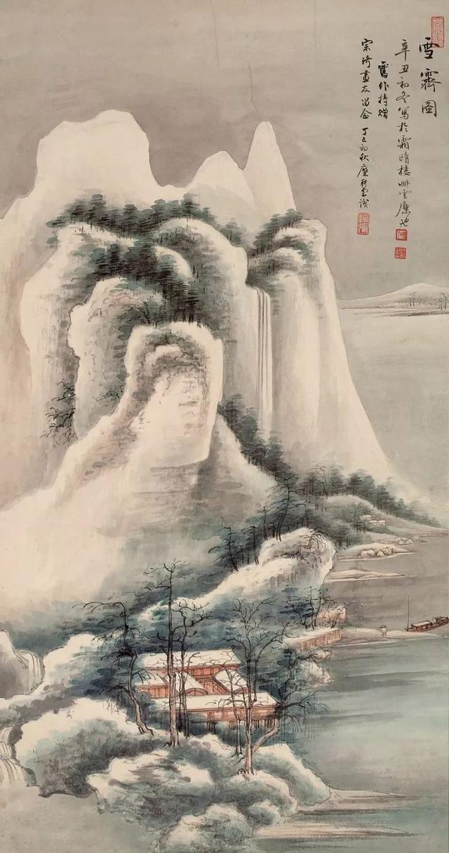 大风堂门人｜糜耕云山水人物画赏析（80幅）