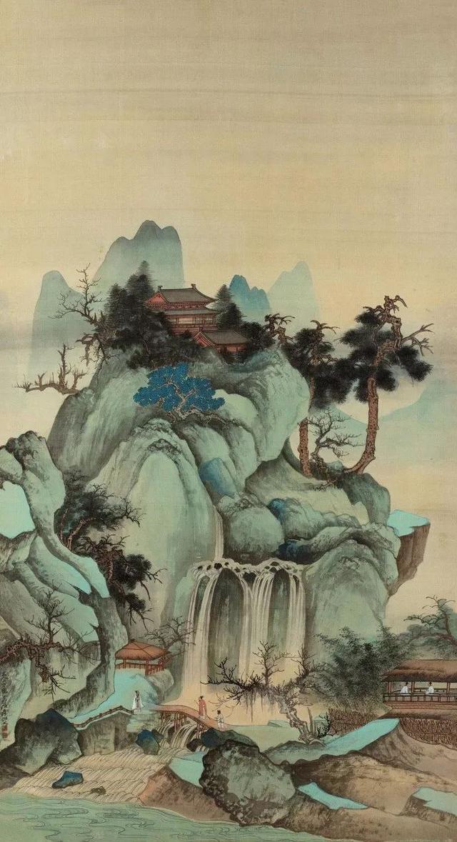 大风堂门人｜糜耕云山水人物画赏析（80幅）