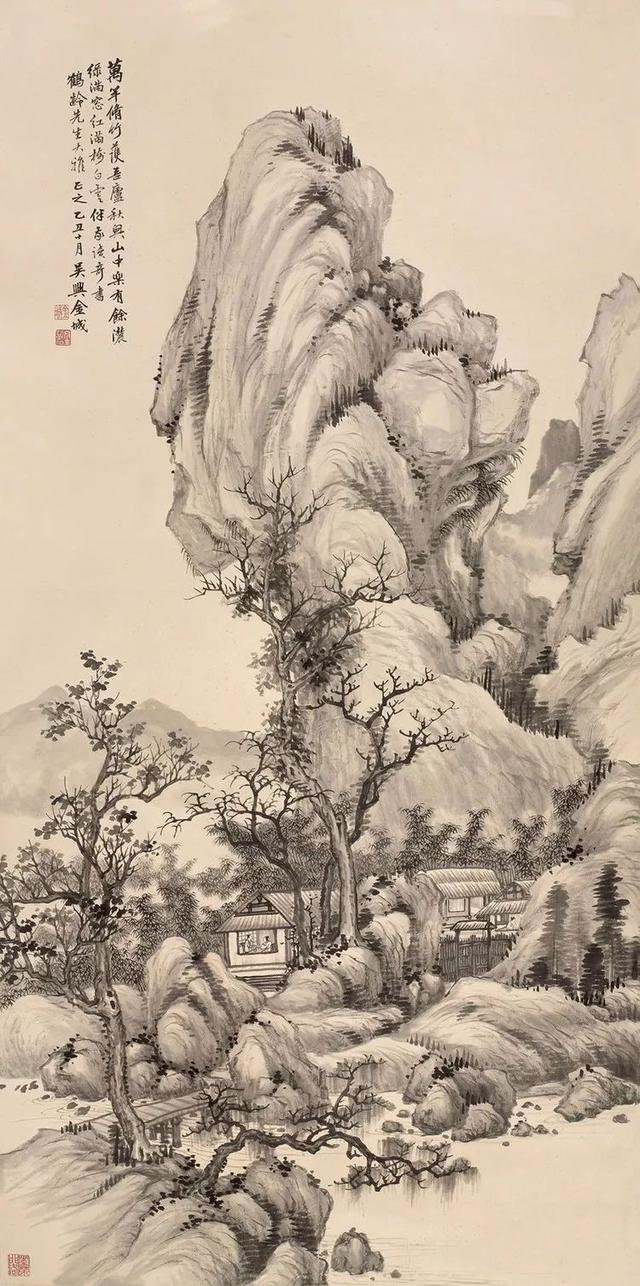 金城｜被叹为“夭折了的大师”之山水篇（150幅）