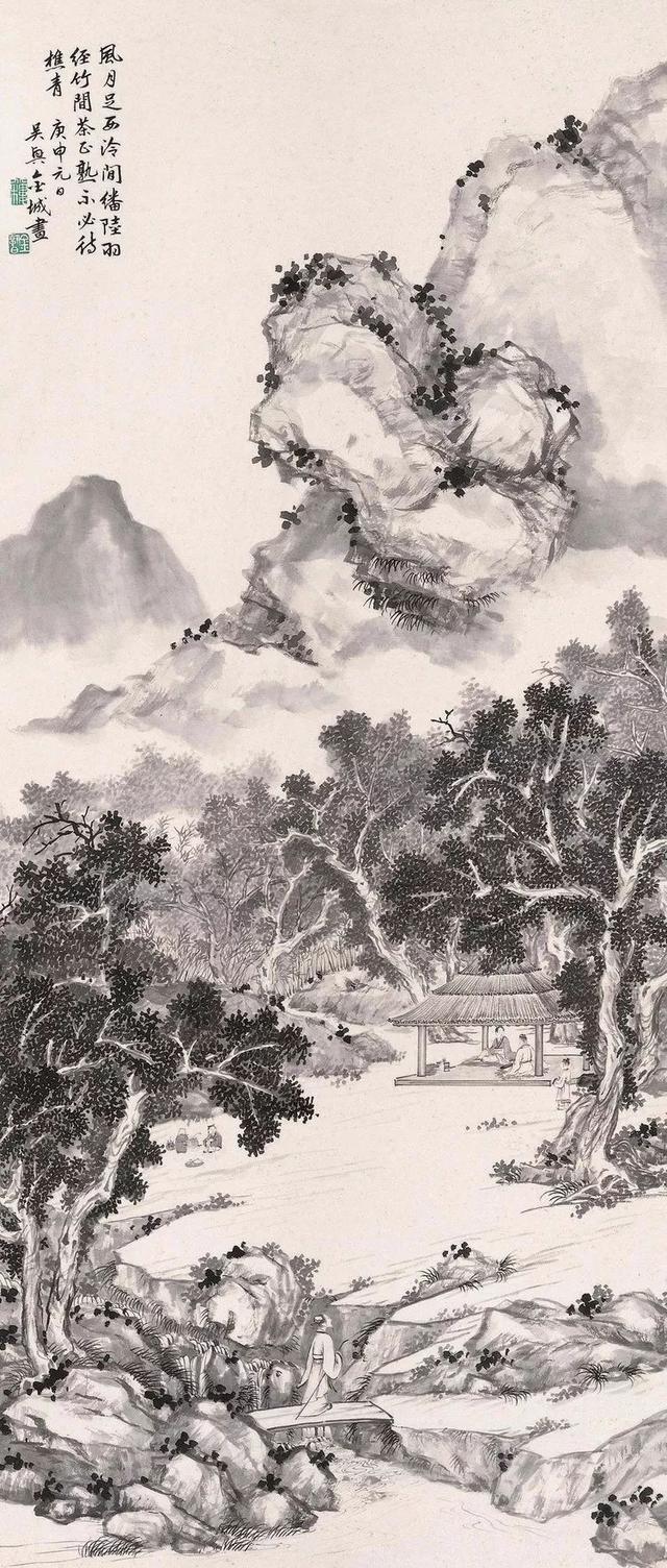 金城｜被叹为“夭折了的大师”之山水篇（150幅）