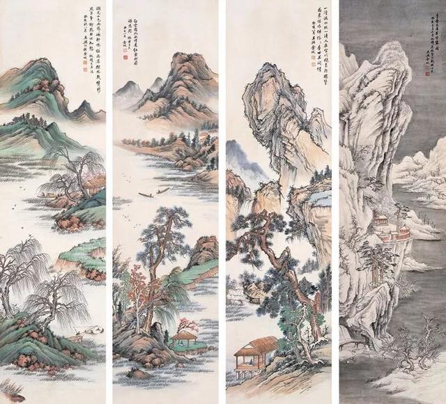 金城｜被叹为“夭折了的大师”之山水篇（150幅）