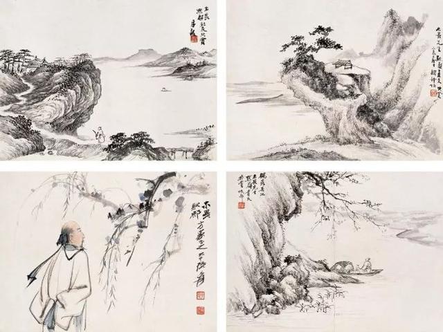 顾坤伯：山水画入门还是要找南北宋诸大家（70幅）