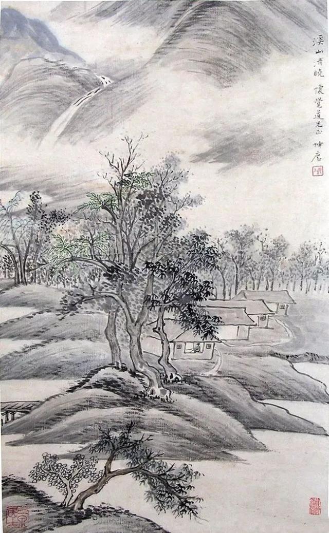 顾坤伯：山水画入门还是要找南北宋诸大家（70幅）