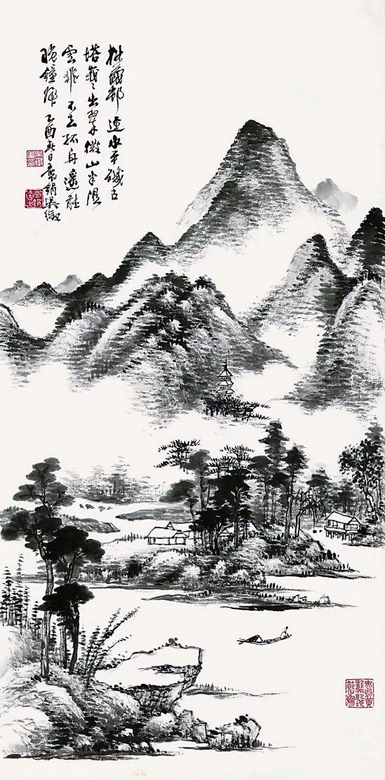 海派巨擘｜吴待秋山水、花鸟、人物作品合辑（135幅）