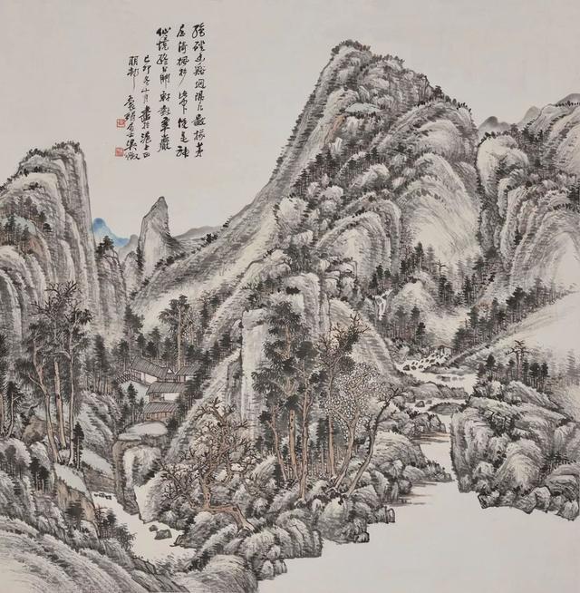 海派巨擘｜吴待秋山水、花鸟、人物作品合辑（135幅）