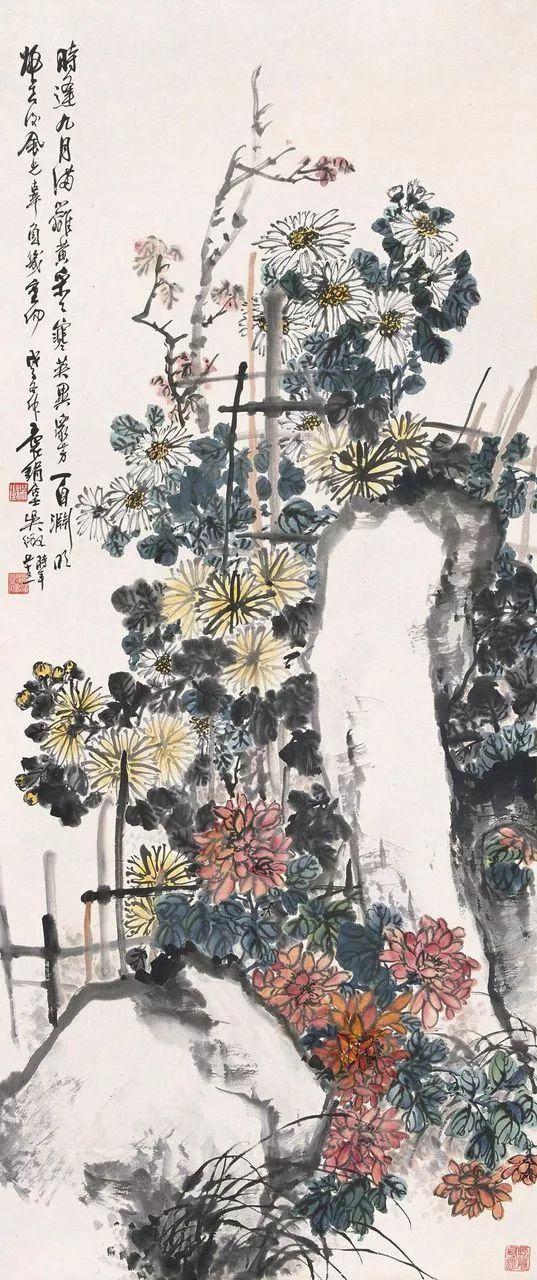 海派巨擘｜吴待秋山水、花鸟、人物作品合辑（135幅）