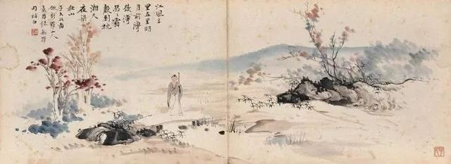 海派巨擘｜吴待秋山水、花鸟、人物作品合辑（135幅）