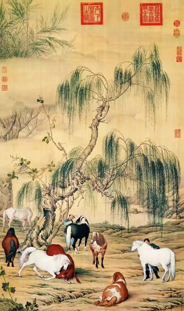 清宫著名十大画家精品选萃