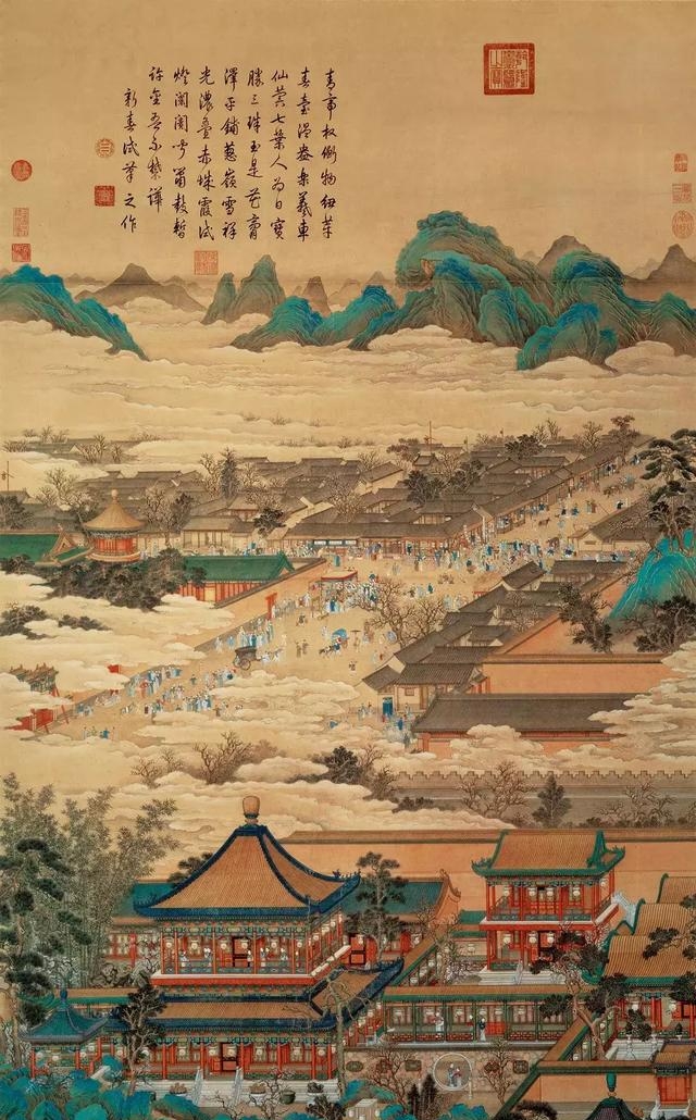 清宫著名十大画家精品选萃